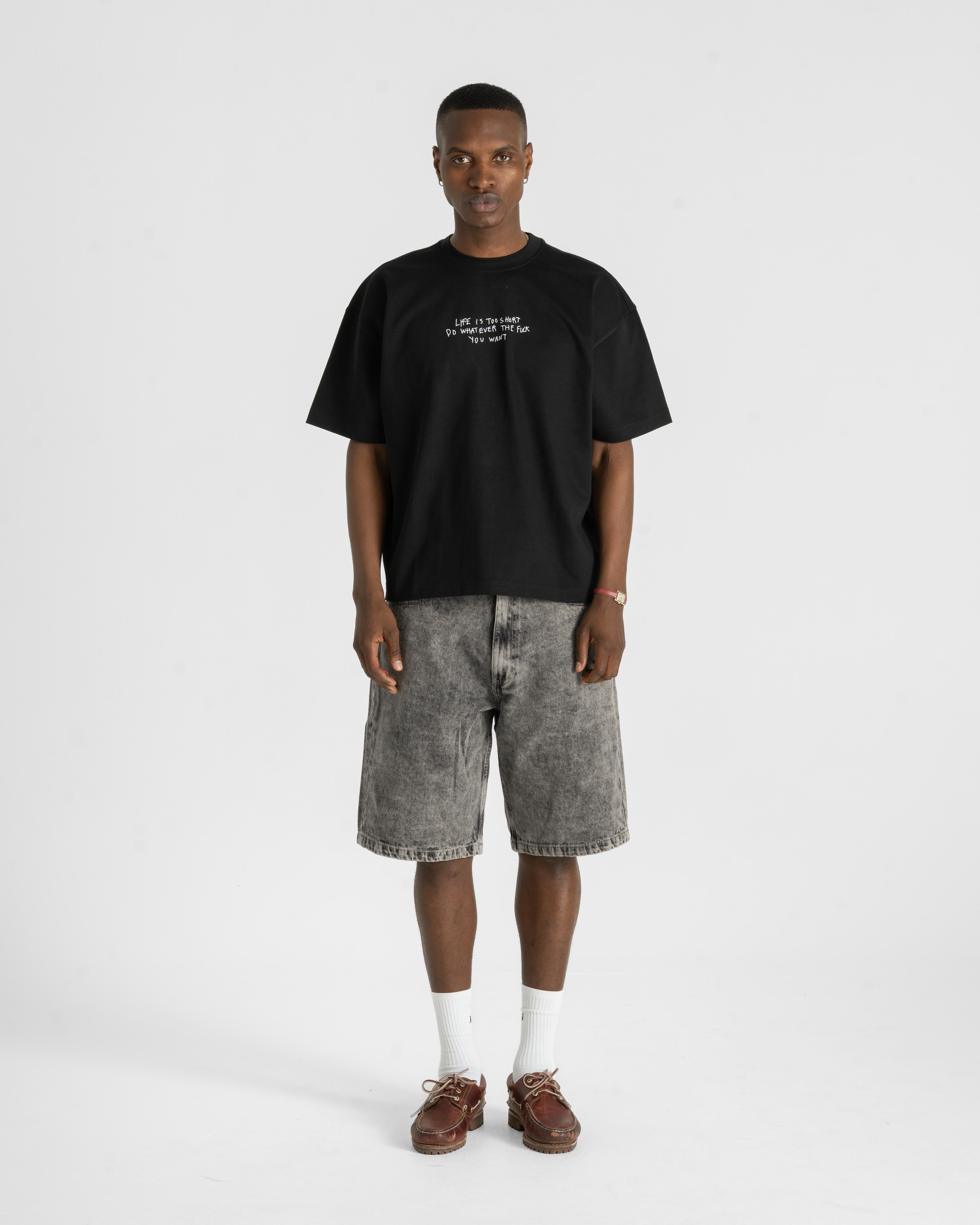 Jorts Washed Gray